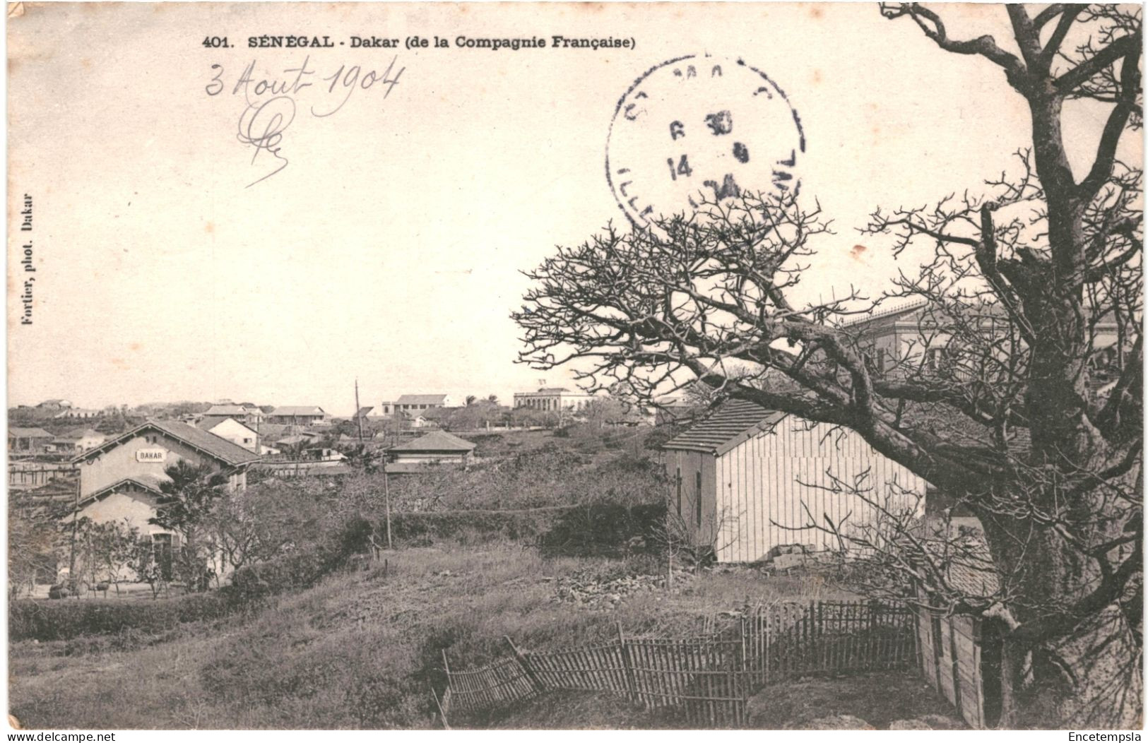 CPA Carte Postale Sénégal Dakar De La Compagnie Française 1904 VM80316ok - Senegal