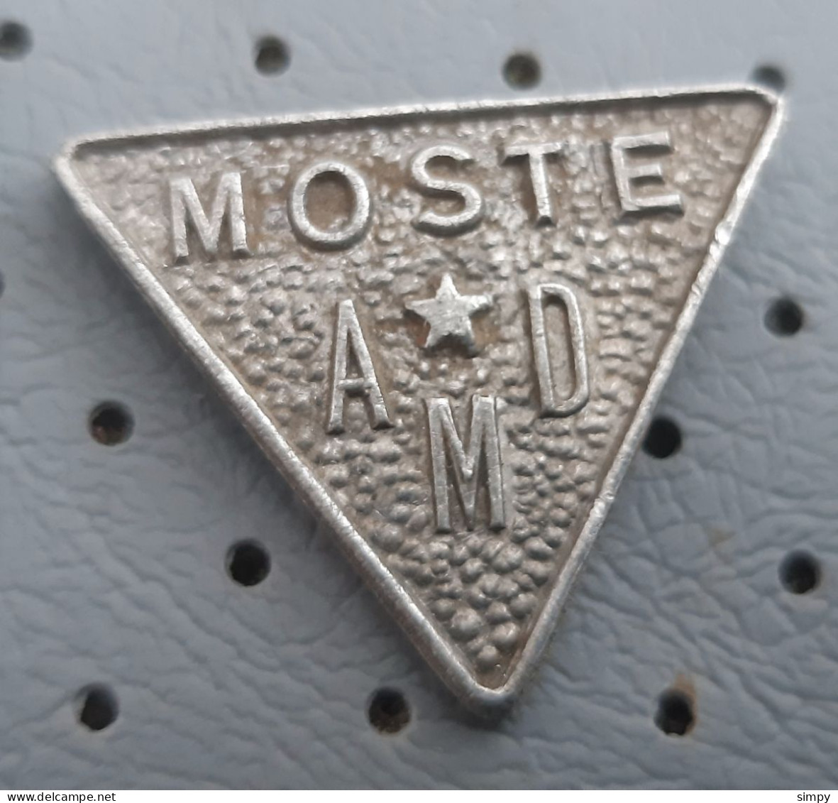 Auto Moto Club AMD Moste Slovenia Ex Yugoslavia Pin - Altri & Non Classificati
