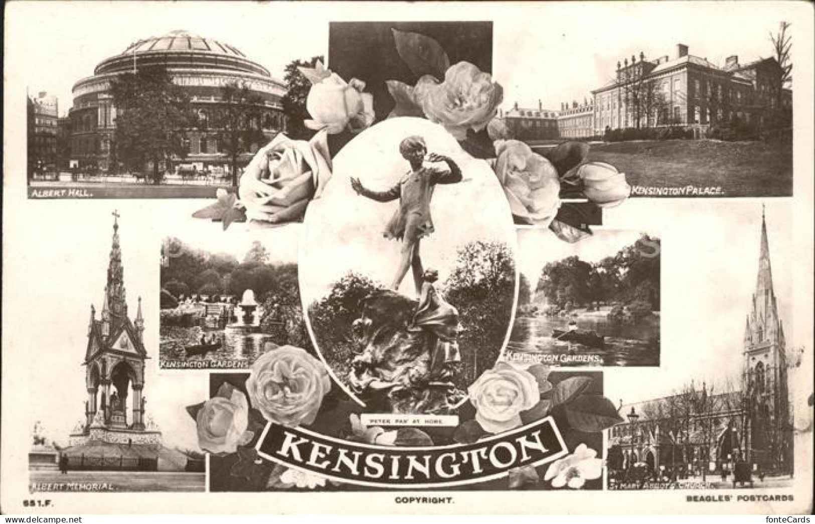 11774627 Kensington_&_Chelsea Albert Hall Memorial Kensington Palace Gardens Pet - Other & Unclassified