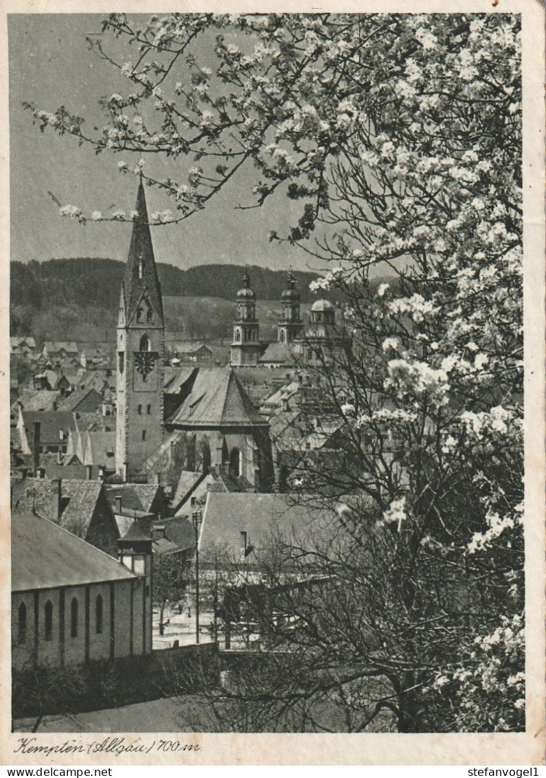 Kempten Gel. 1957  Ortspartie - Kempten