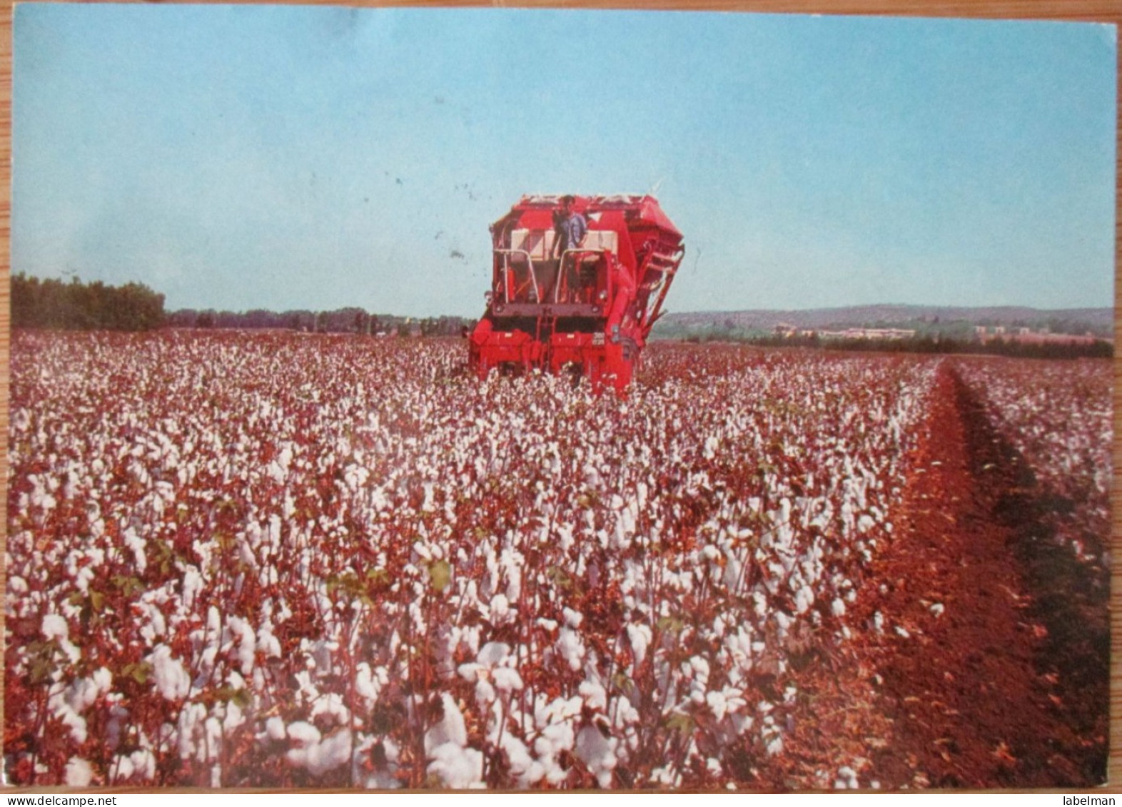 ISRAEL JEZREEL VALLEY KIBBUTZ RAMAT DAVID POSTCARD KARTE CARD ANSICHTSKARTE CARTOLINA CARTE POSTALE PC POSTKARTE - Israel