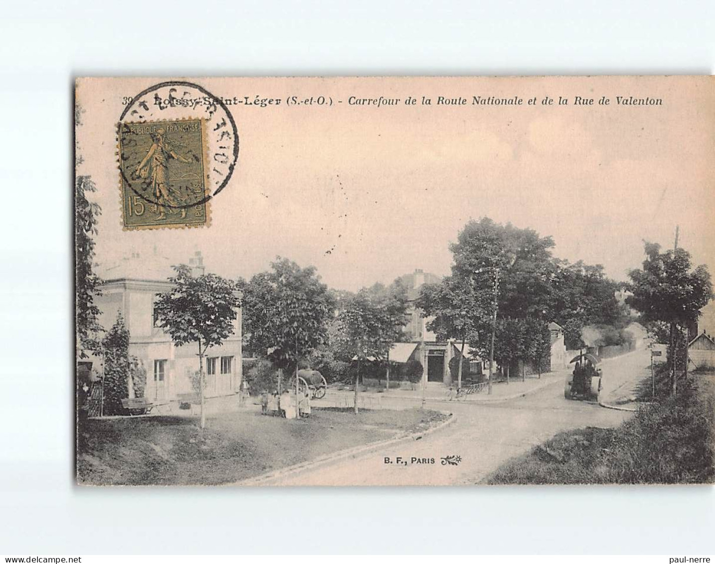 BOISSY SAINT LEGER : Carrefour De La Route Nationale Et De La Rue De Valenton - état - Boissy Saint Leger