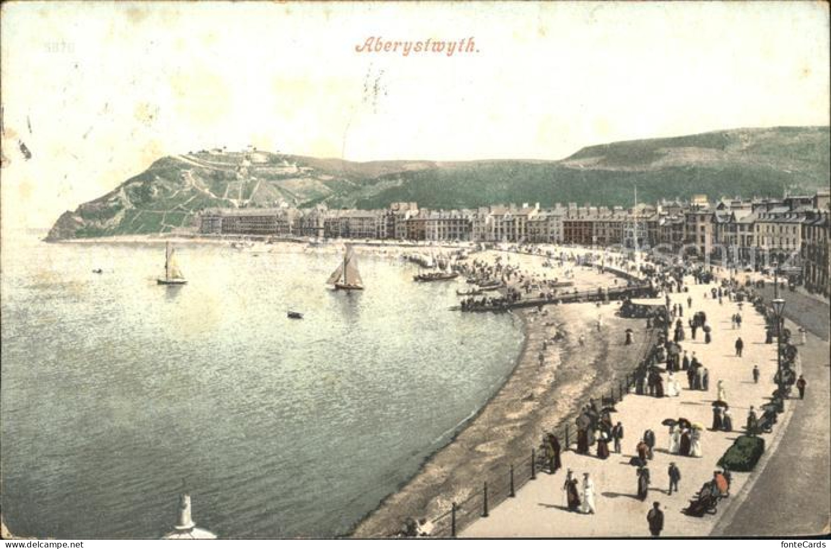 11774481 Aberystwyth General View Beach Ceredigion - Other & Unclassified