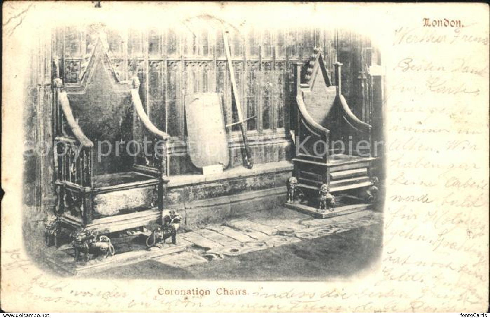 11774479 London Coronation Chairs - Other & Unclassified