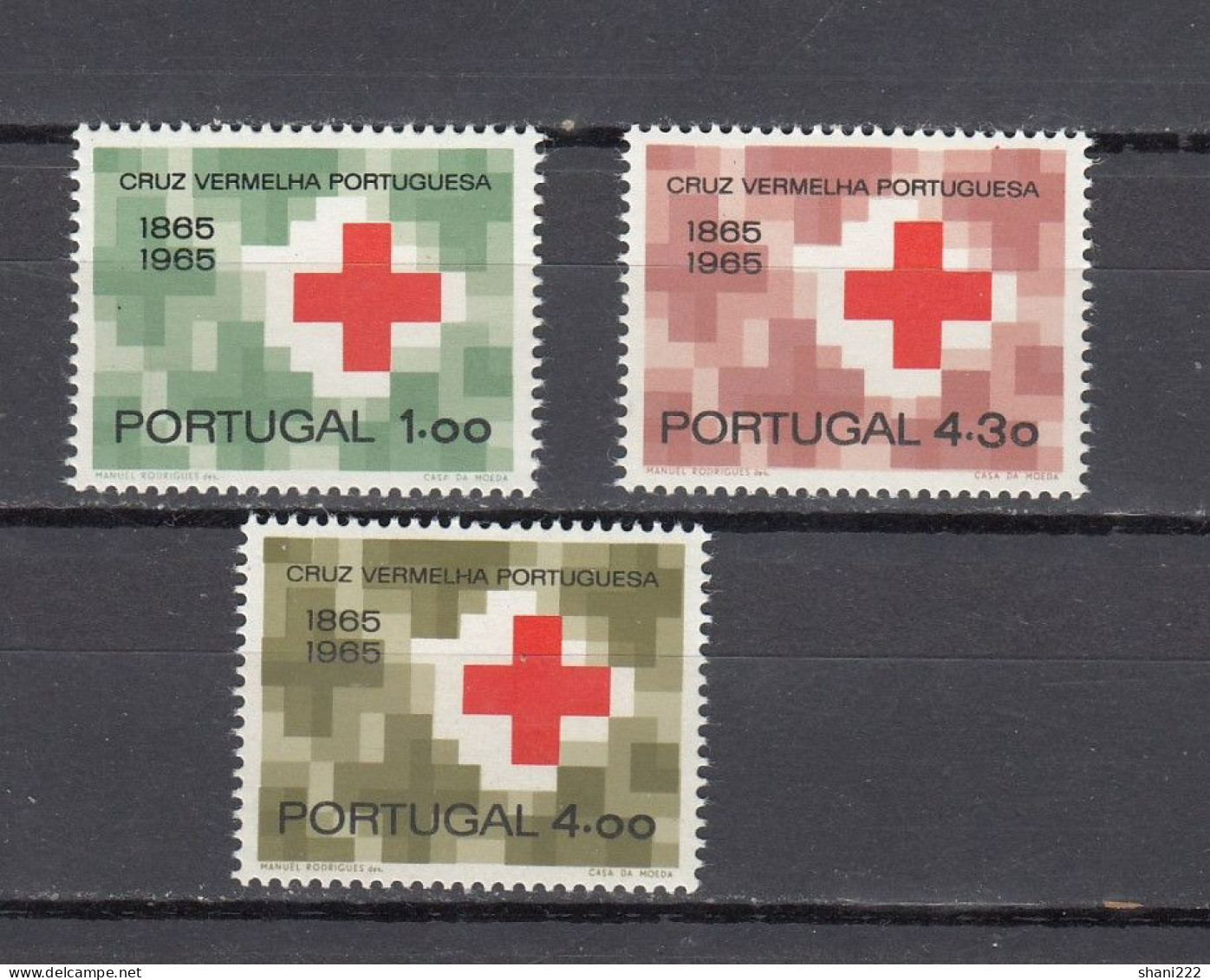 Portugal 1965 Red Cross MNH Set (11-127) - Ungebraucht