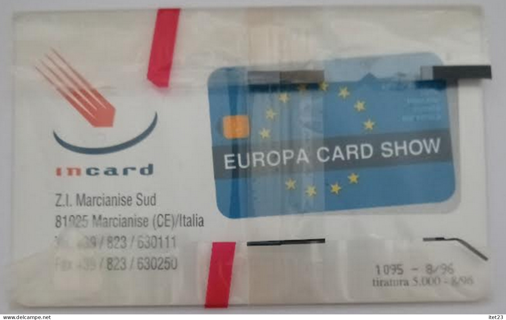 *916/2020 C&C 5506 SCHEDA IN BLISTER INCARD EUROPA CARD SHOW HUMAN - [4] Sammlungen