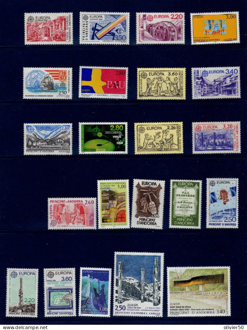 Andorre Francaise - Europa   -Neufs** - MNH  - - Unused Stamps