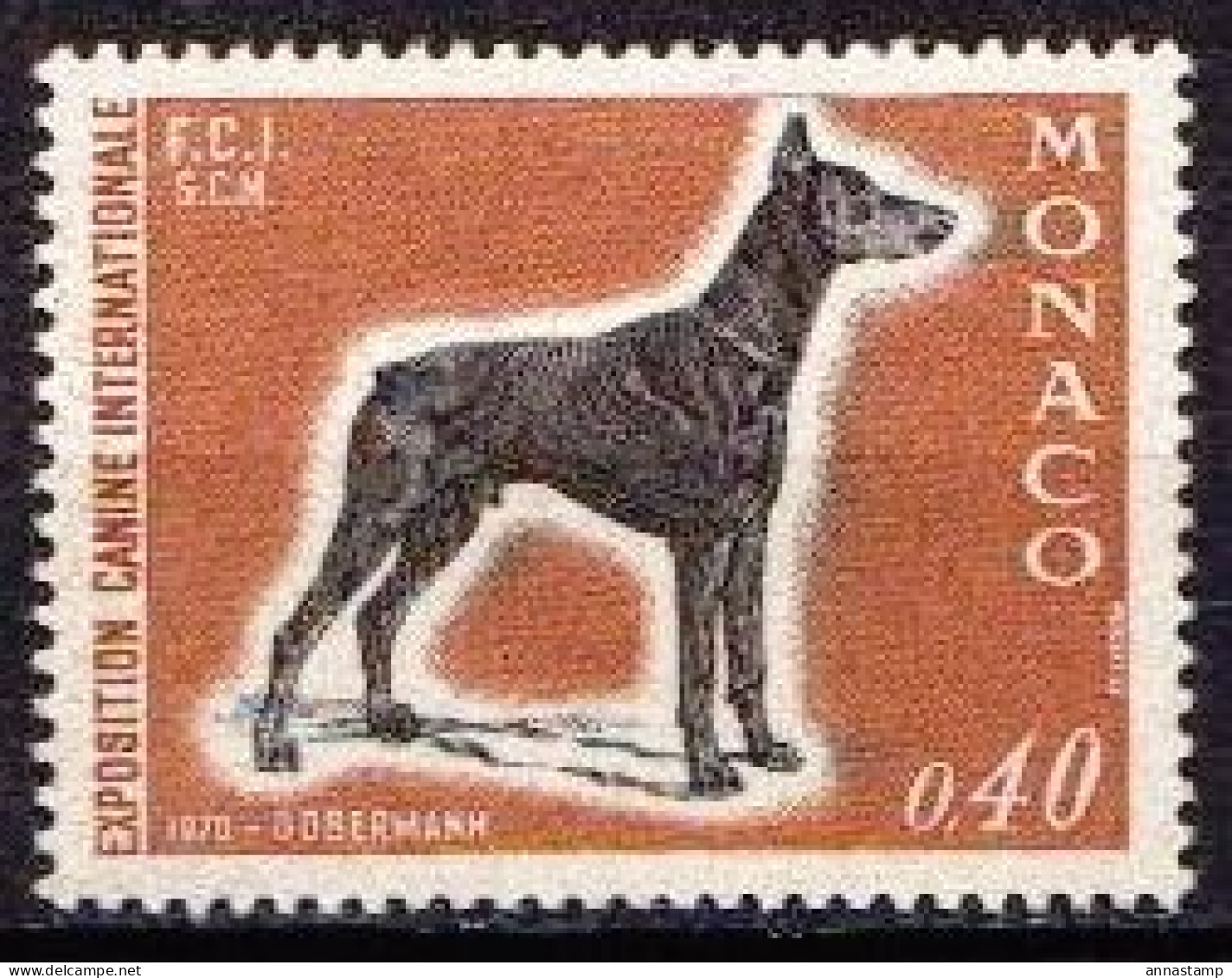 Monaco MNH Stamp - Honden