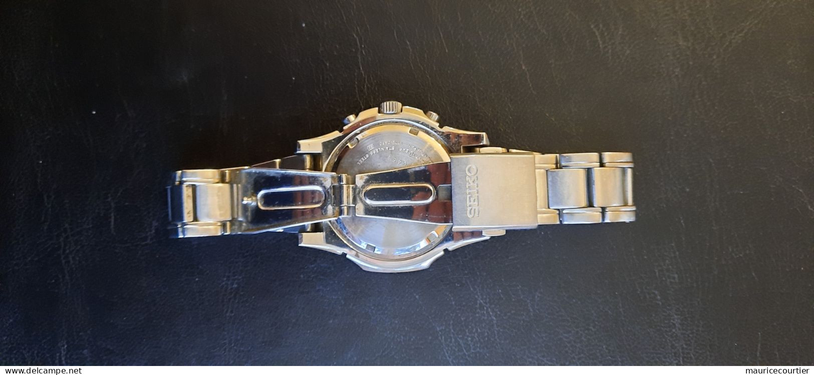 Montre Seiko Solar Chronograph - Moderne Uhren