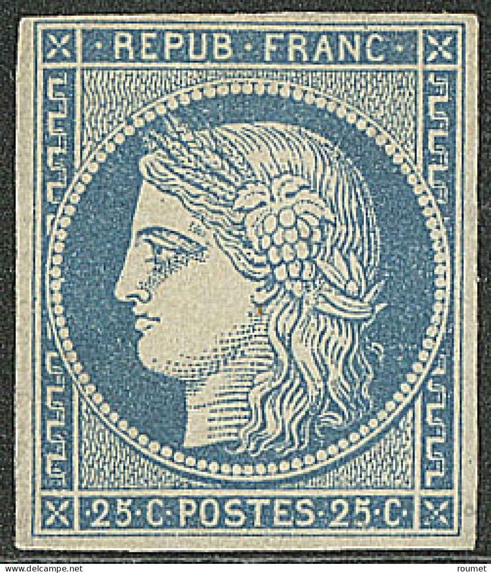 * No 4, Bleu, Jolie Pièce. - TB. - R - 1849-1850 Cérès