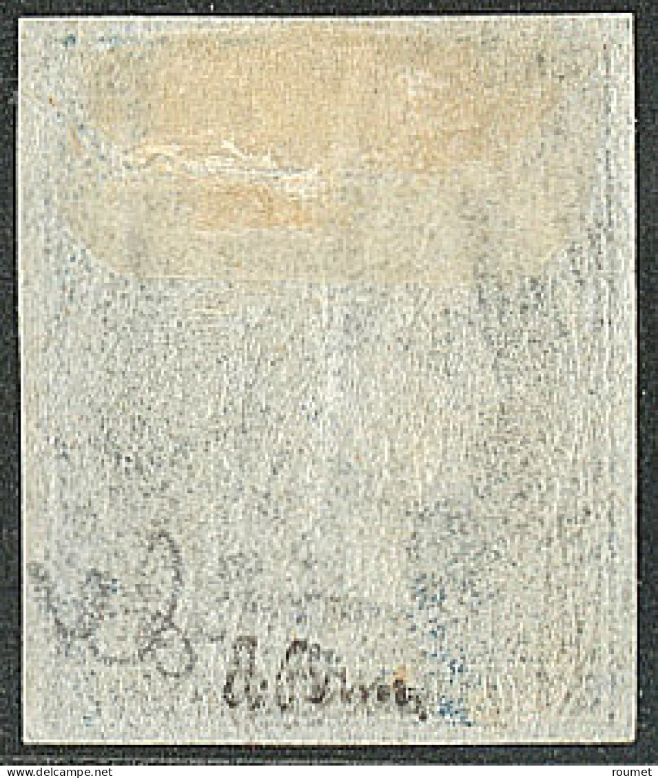 * Non émis. No 8c, Bleu Sur Azuré, Très Frais. - TB. - R (N°Cérès 2008) - 1849-1850 Ceres