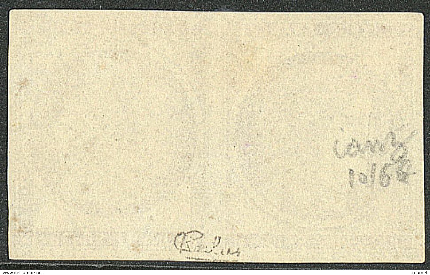 (*) Tête-bêche. No 1d, Bistre-jaune, Paire, Superbe. - RRRR (7 Ex Connus) - 1849-1850 Cérès