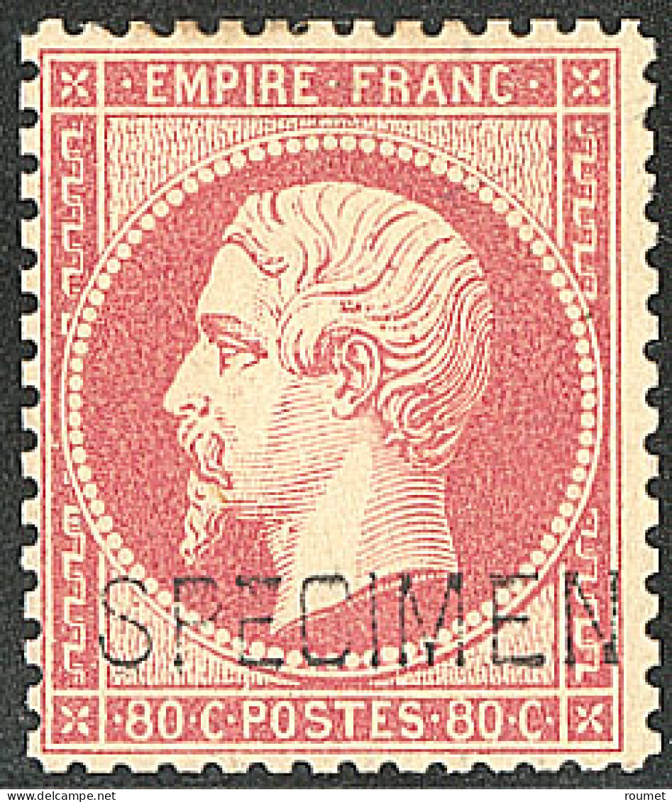 * Specimen. No 24d, Forte Charnière Mais TB - 1862 Napoléon III