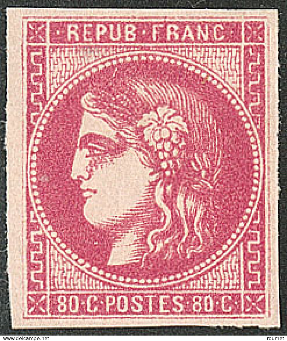 * No 49c, Rose Carminé, Très Frais. - TB. - R - 1870 Emission De Bordeaux