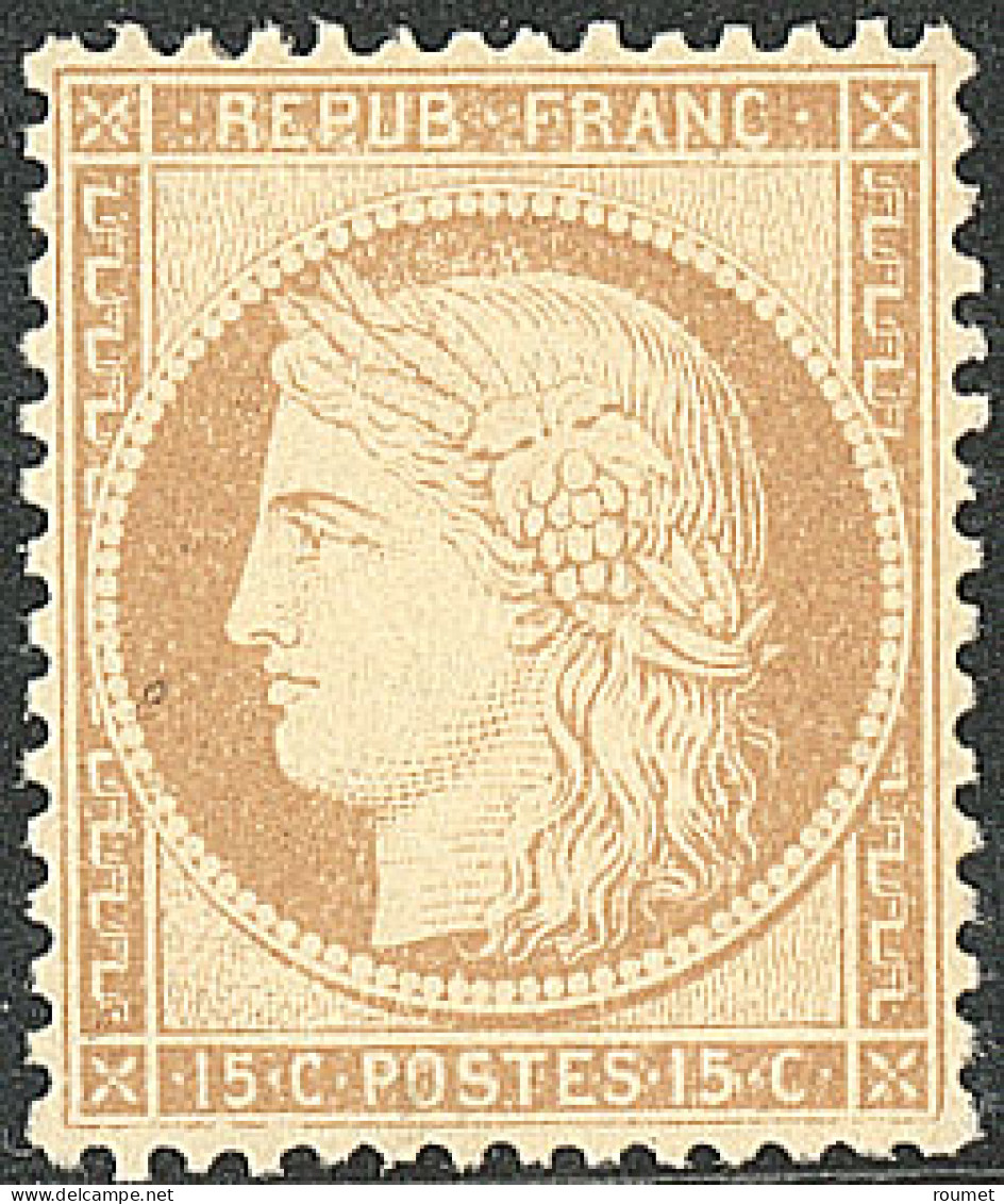 * No 59, Bistre, Très Frais. - TB - 1871-1875 Ceres