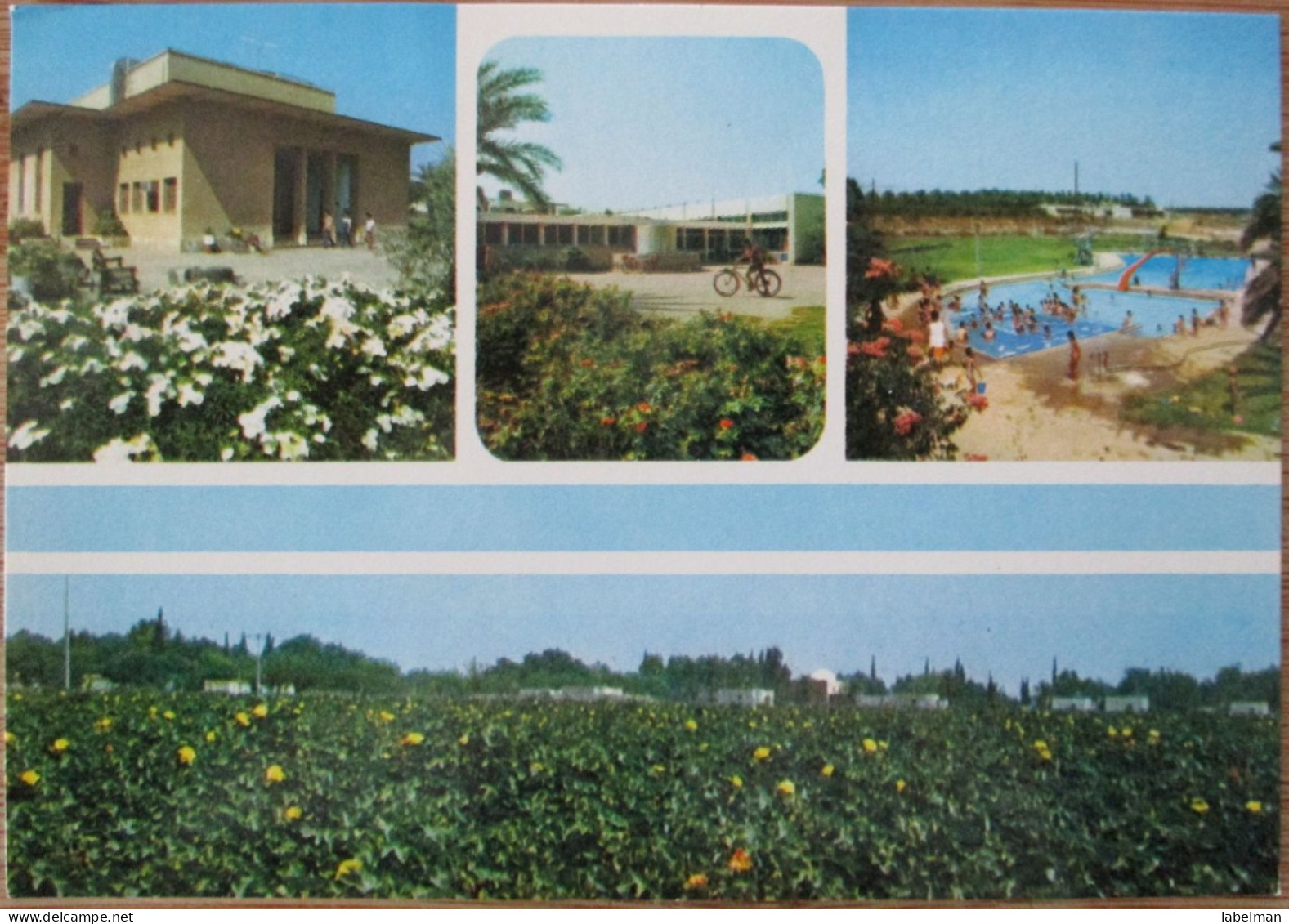 ISRAEL KIBBUTZ TYRAT ZVI BEIT SHEAAN VALLEY ERROR CARD CARTE POSTALE ANSICHTSKARTE CARTOLINA POSTCARD POSTKARTE KARTE - Israël