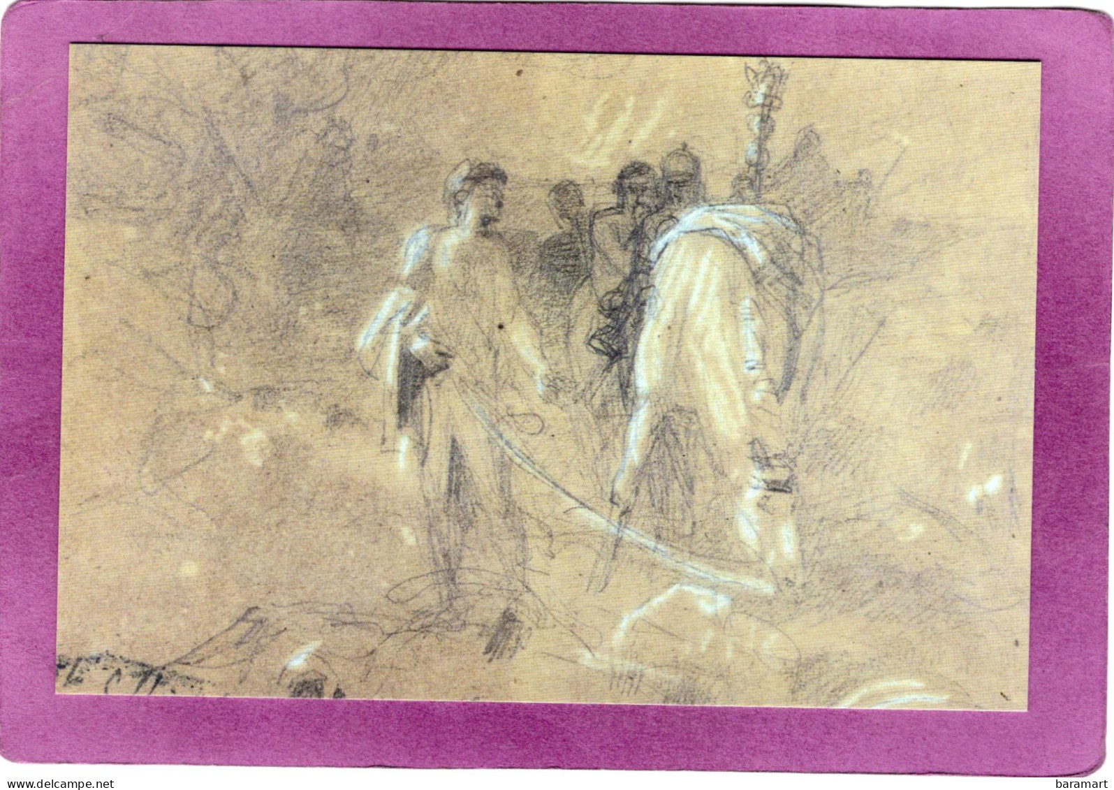 57 Exposition Musée Georges De La Tour Vic Sur Seille Charles Sellier étude De Soldats Pour Vitellius  1861 1862 - Paintings