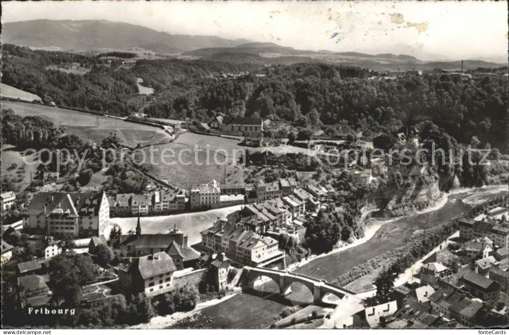 11774064 Fribourg FR Fliegeraufnahme Fribourg - Sonstige & Ohne Zuordnung