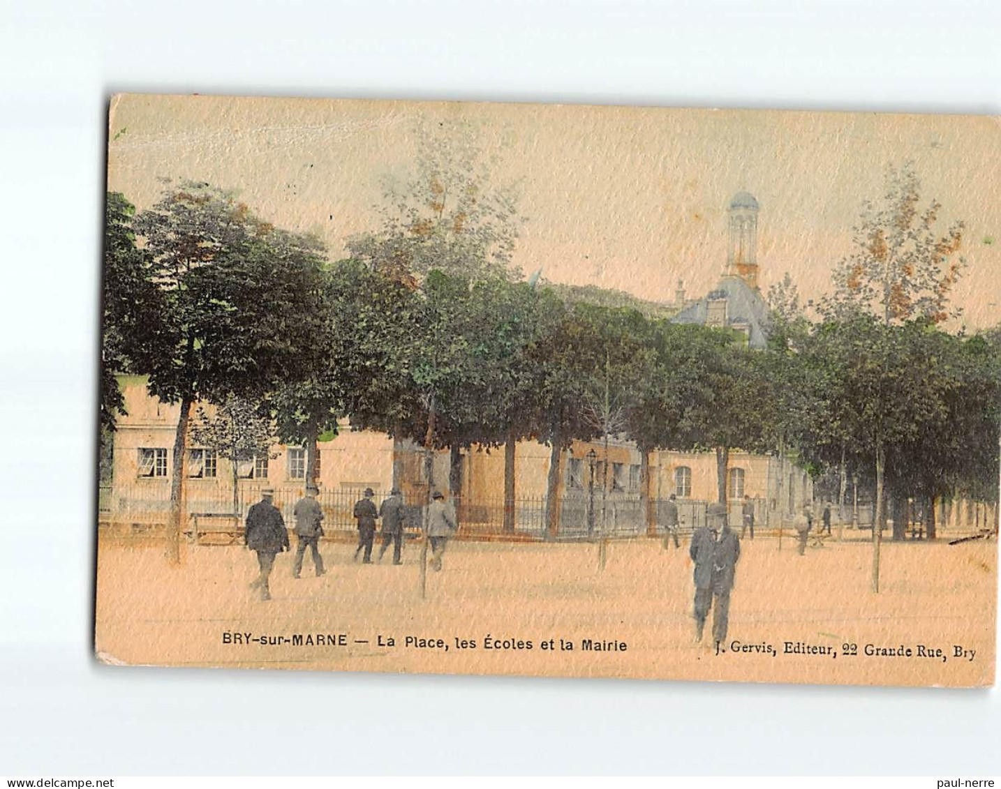 BRY SUR MARNE : La Place, Les écoles Et La Mairie - état - Bry Sur Marne