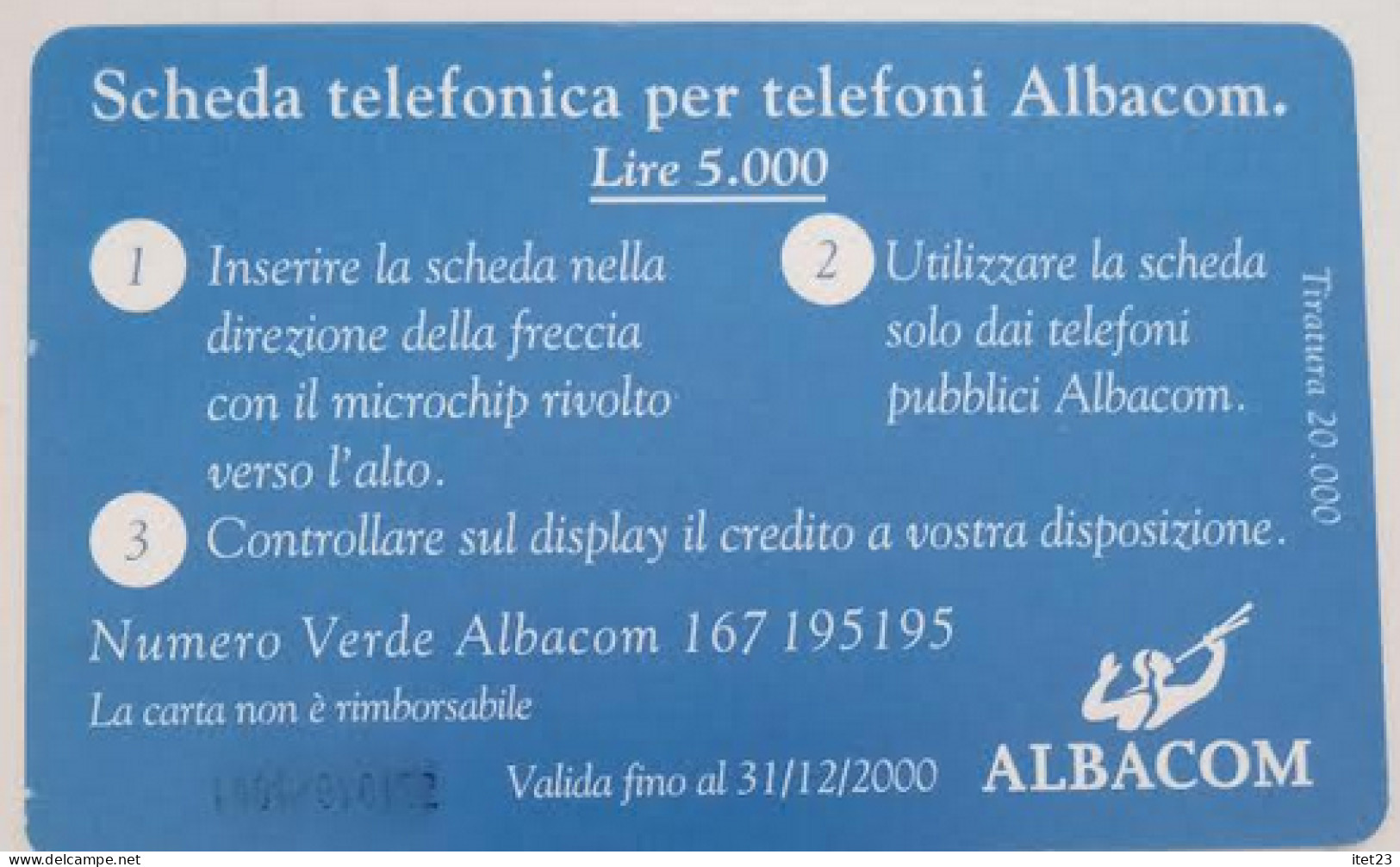AlbaCard Albacom Phonecard- I Giovani Leoni Leoncino 3 Leoni Lion-SCHEDA TELEFONICA PER TELEFONI ALBACOM-L 500 - [4] Sammlungen
