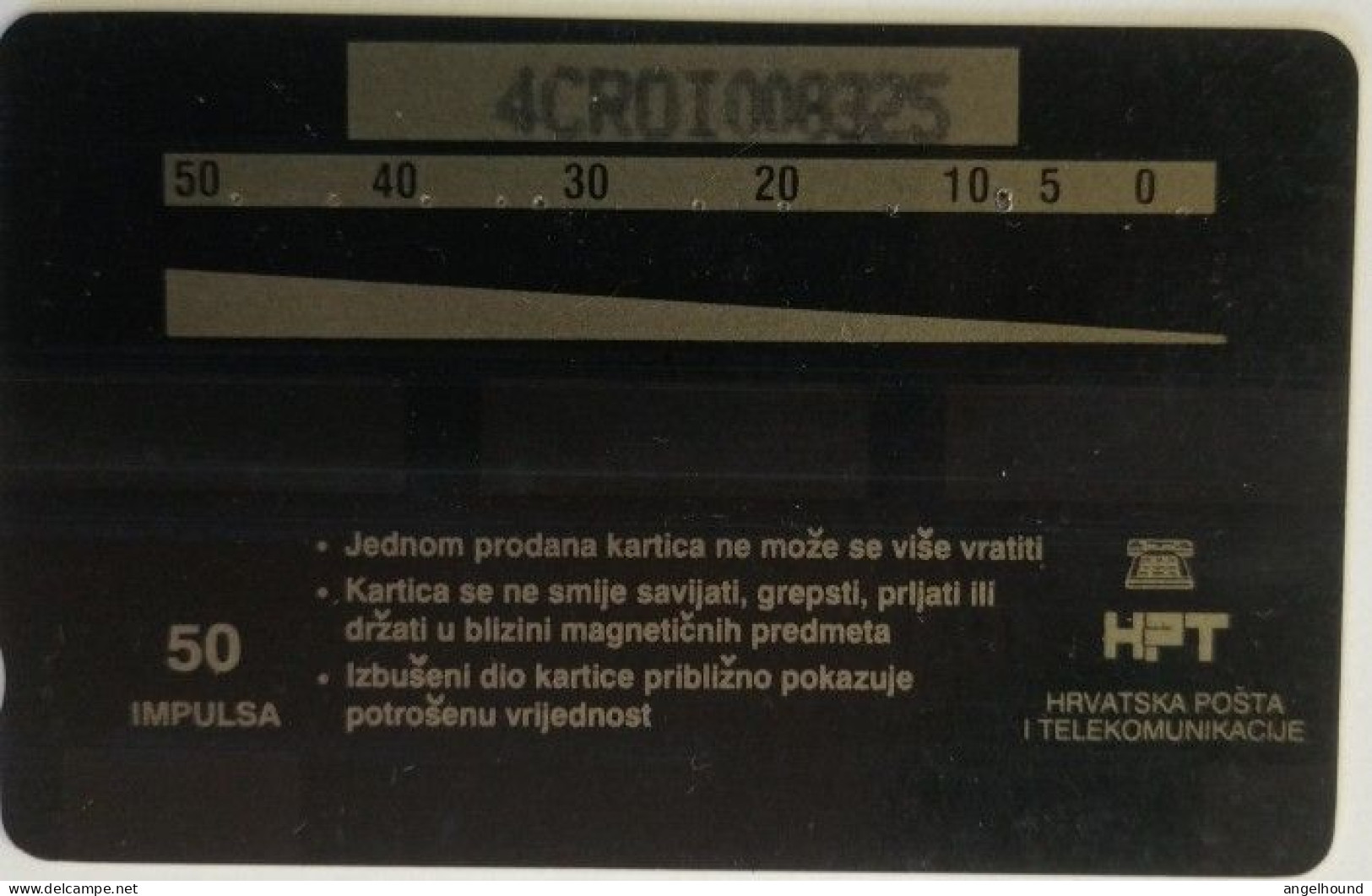 Croatia 50 Units GPT  4CROI - Sibenik - Kroatië