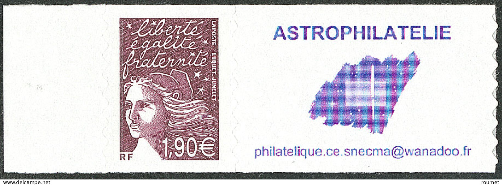 **  Astrophilatélie. No 3729CA. - TB. - R (tirage 300 Ex) - Neufs