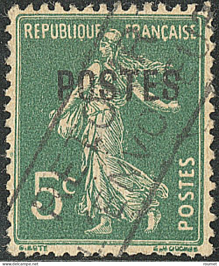 Postes Paris. Surcharge "POSTES" Seule. No 24, Défauts Mais TB D'aspect. - R - 1893-1947