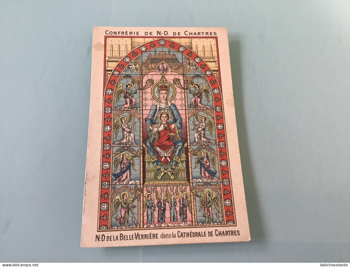 Image Pieuse - Notre-Dame De CHARTRES. - Souvenir Annuel 1908 - Religion &  Esoterik