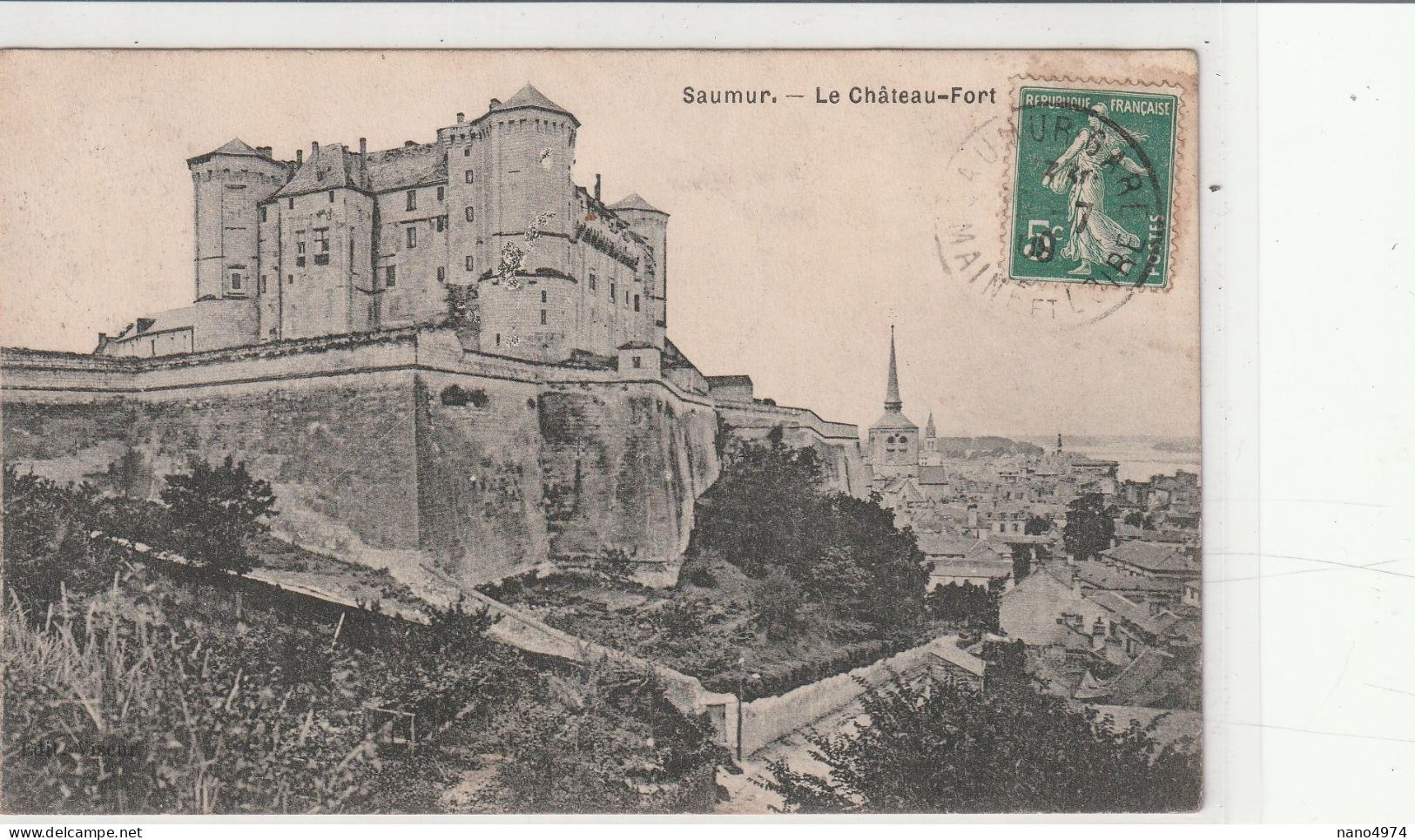 Saumur - Le Château Fort - Saumur
