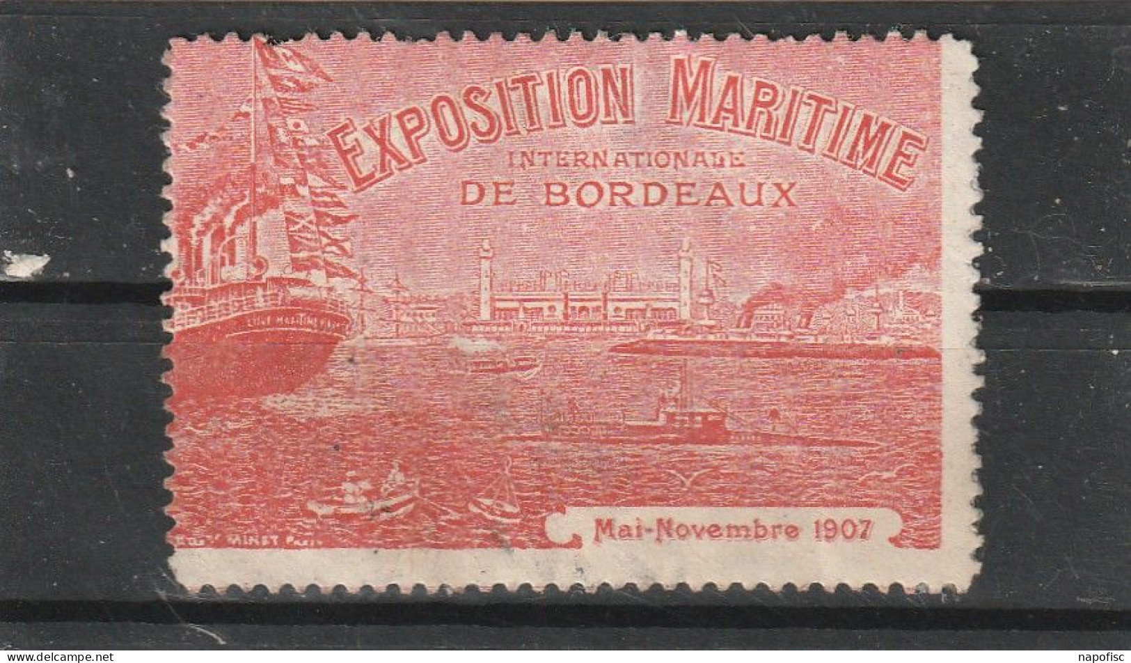 Exposition Maritime Internationale De Bordeaux 1907 - Other & Unclassified
