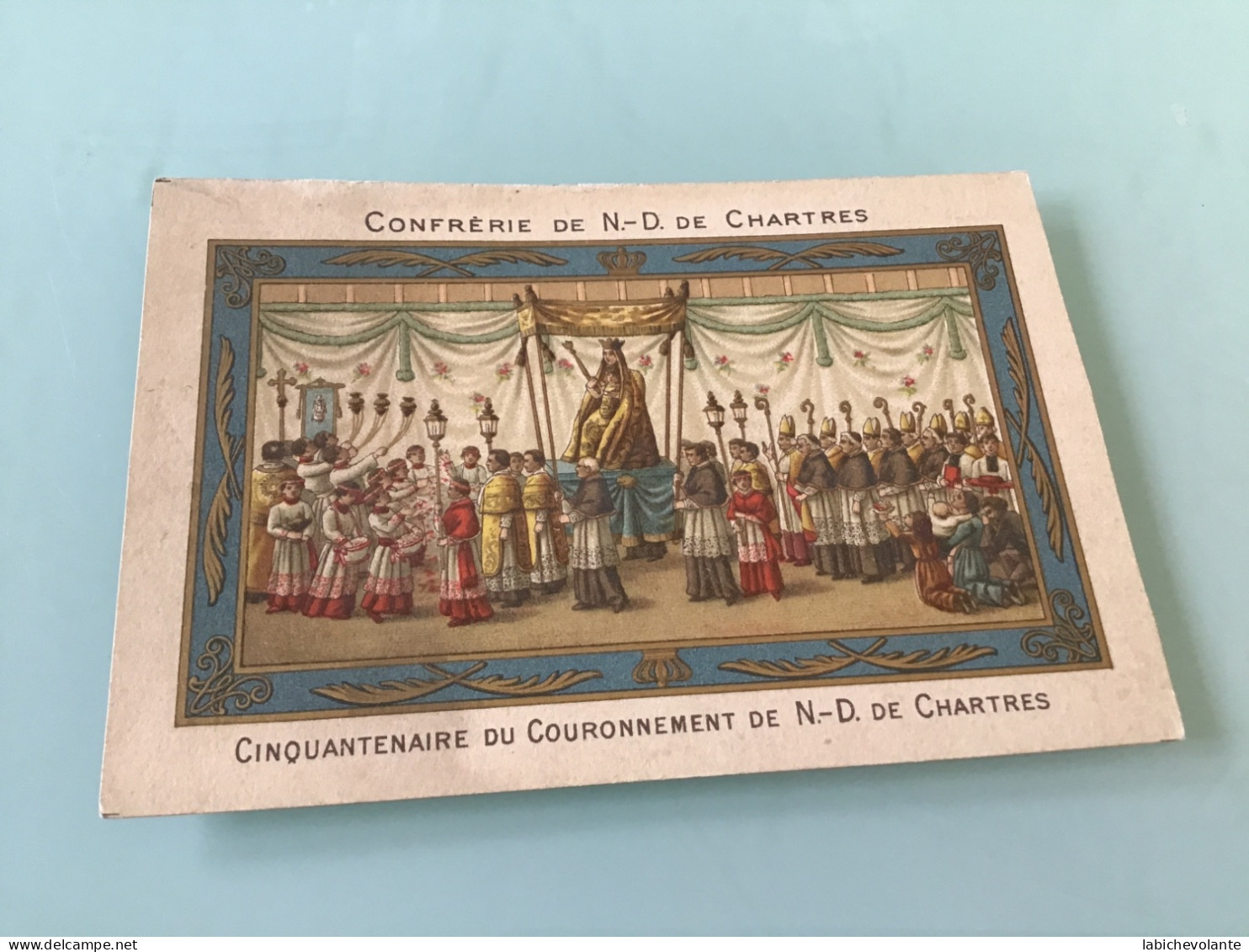 Image Pieuse - Notre-Dame De CHARTRES. - Souvenir Annuel 1906 - Religion & Esotericism