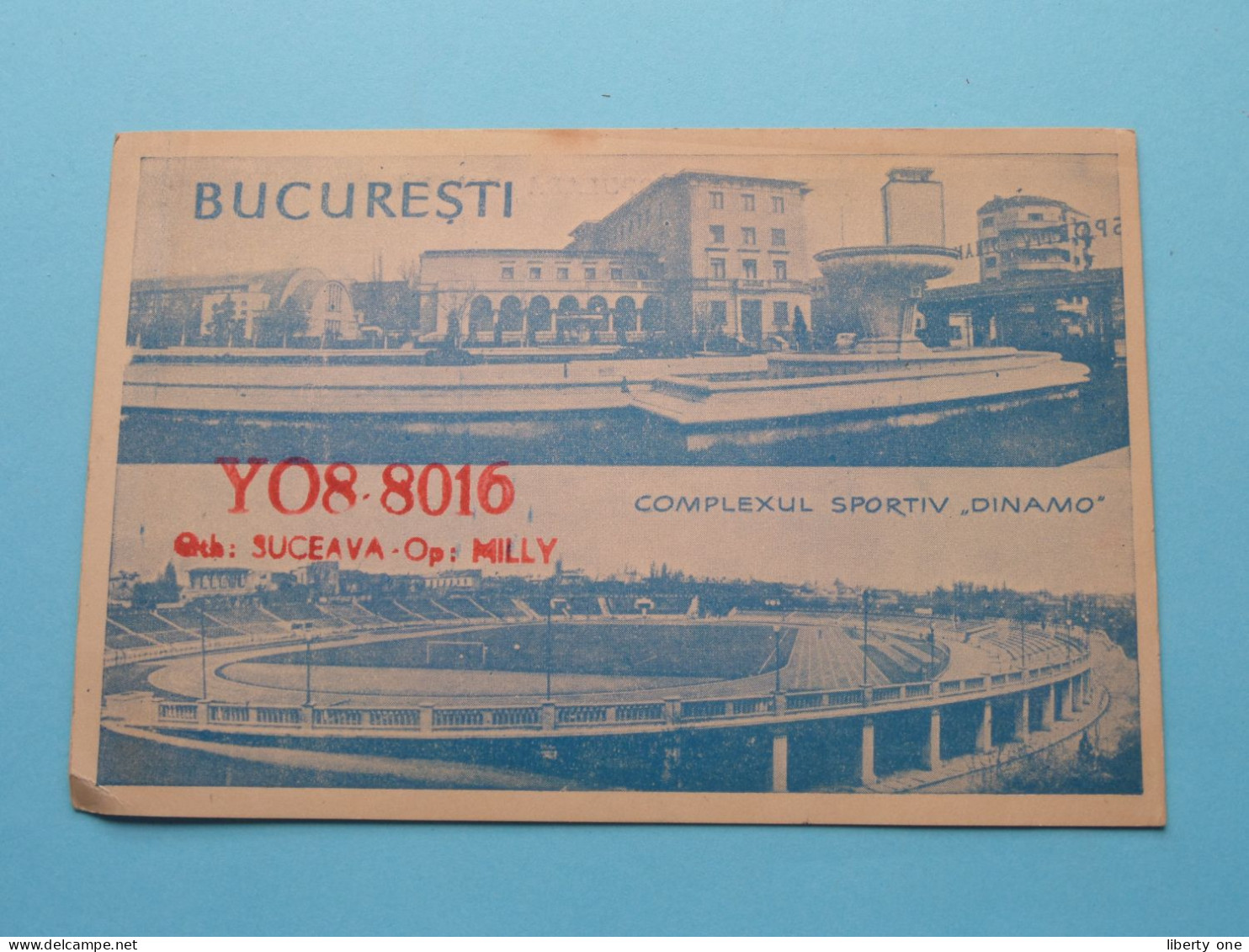 SUCEAVA YO8-8016 Milly - Radio Club Bucuresti / Complexul Sportiv DINAMO ( See / Voir ++ Scans ) 1963 ! - Amateurfunk