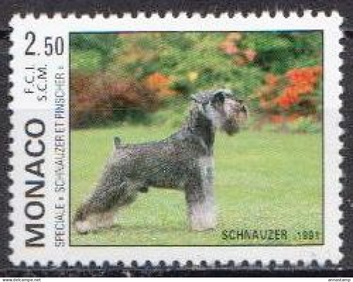 Monaco MNH Stamp - Cani
