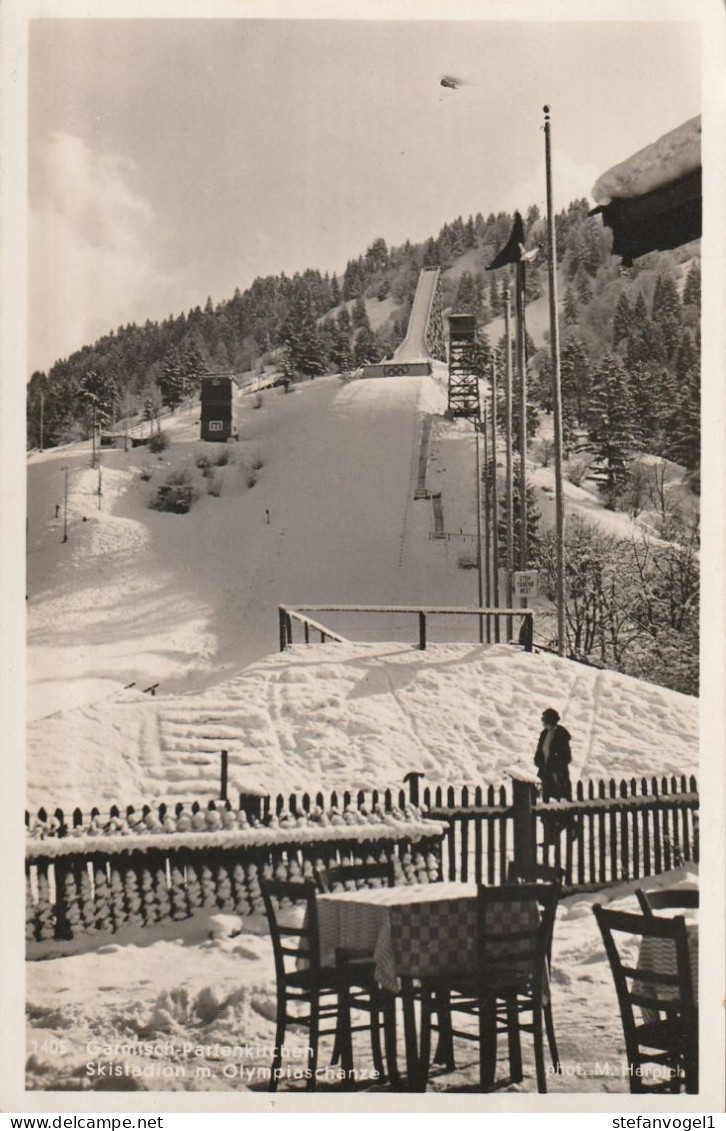 Garmisch-P.   Gesch.30er Jahre  Olympiaschanze - Garmisch-Partenkirchen