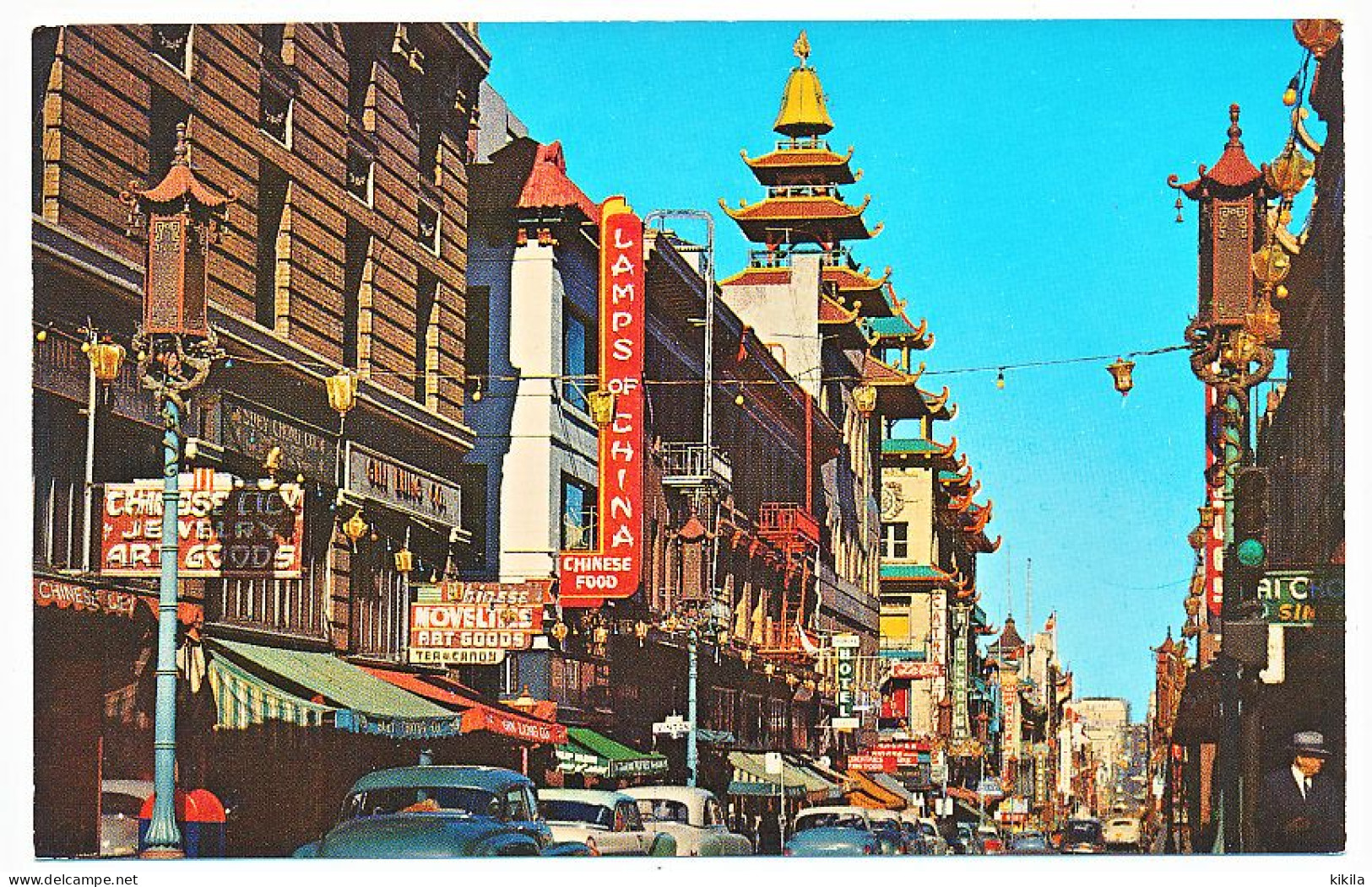 CPSM / CPM 9 X 14 Etats Unis (147) Californie SAN FRANCISCO Grant Avenue  Chinatown - San Francisco