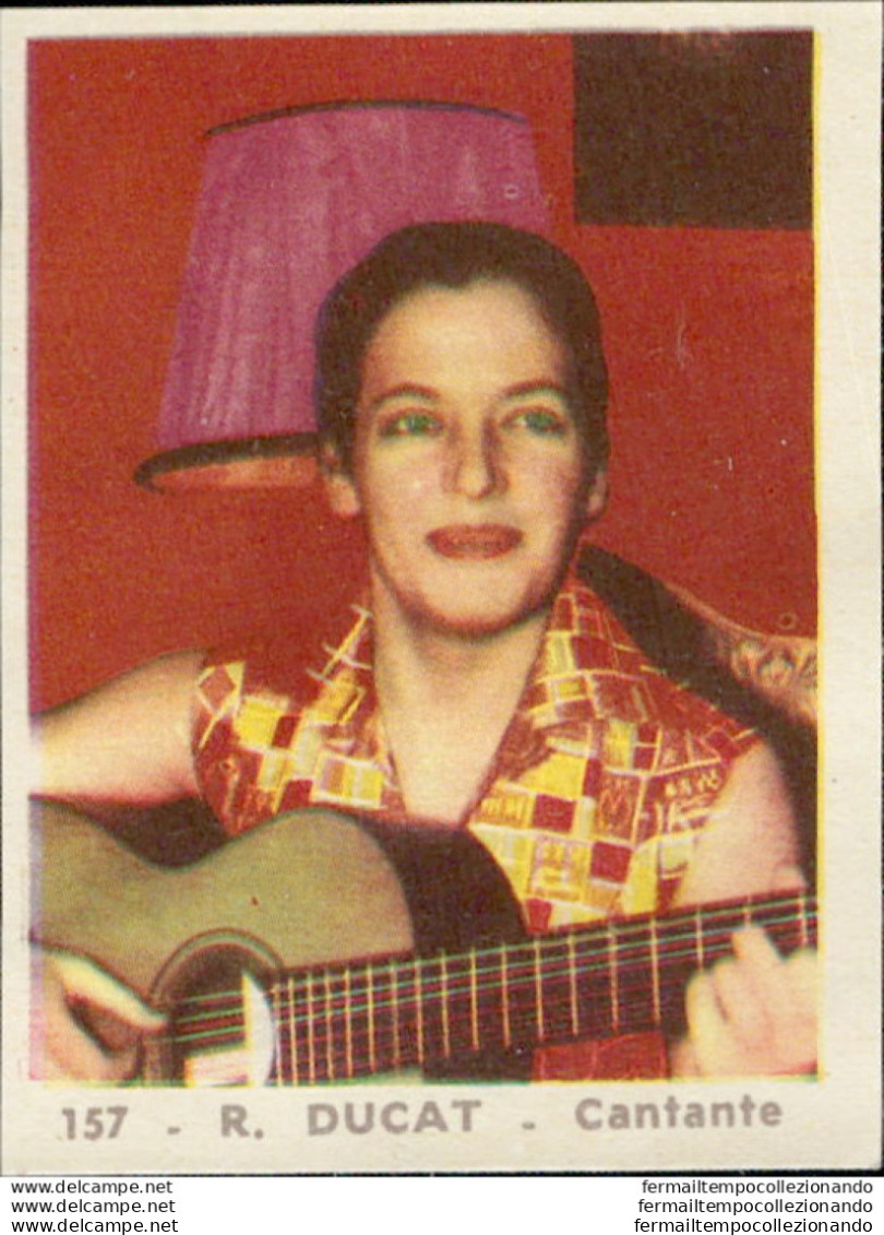 Bh157  Figurina Anni 50 Personaggi Famosi Album Sada Cantante S.ballinari - Catálogos