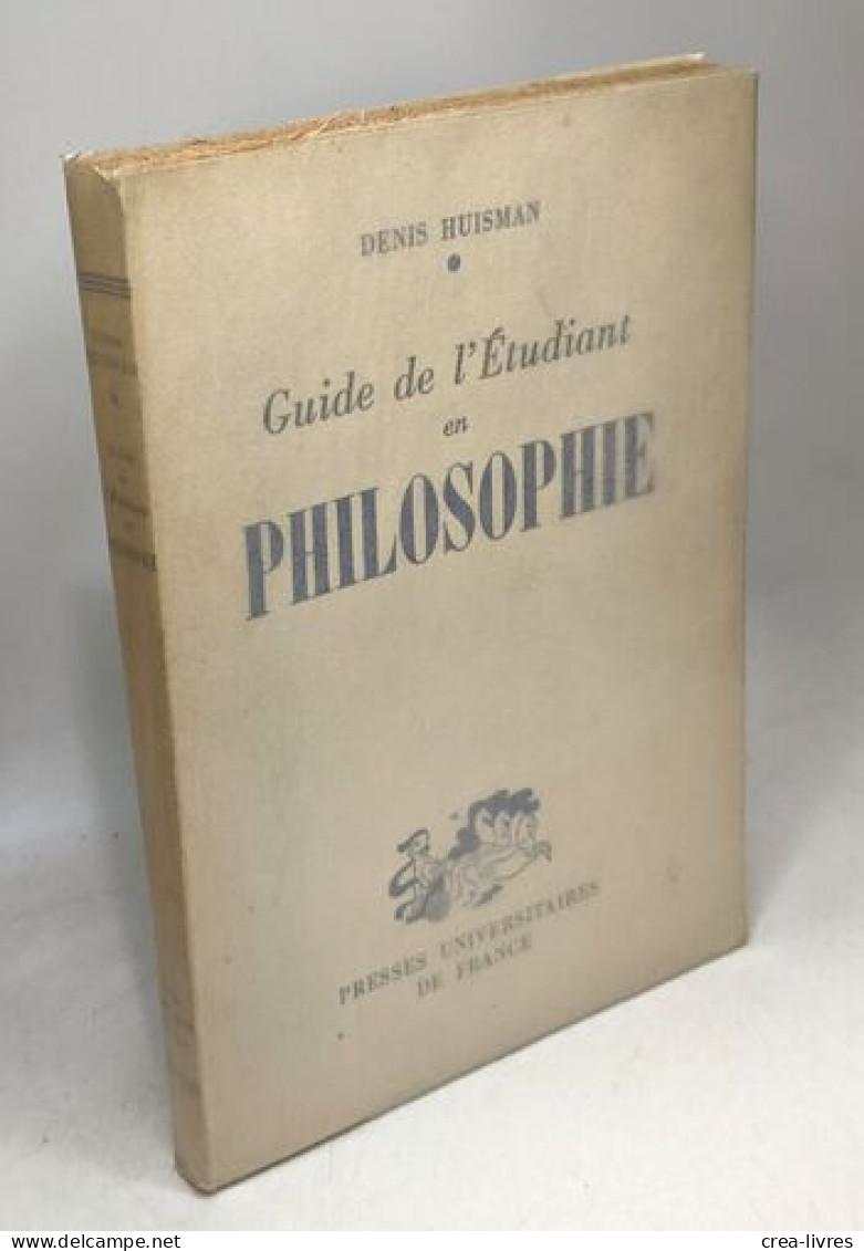 Guide De L'étudiant En Philosophie - Psychology/Philosophy