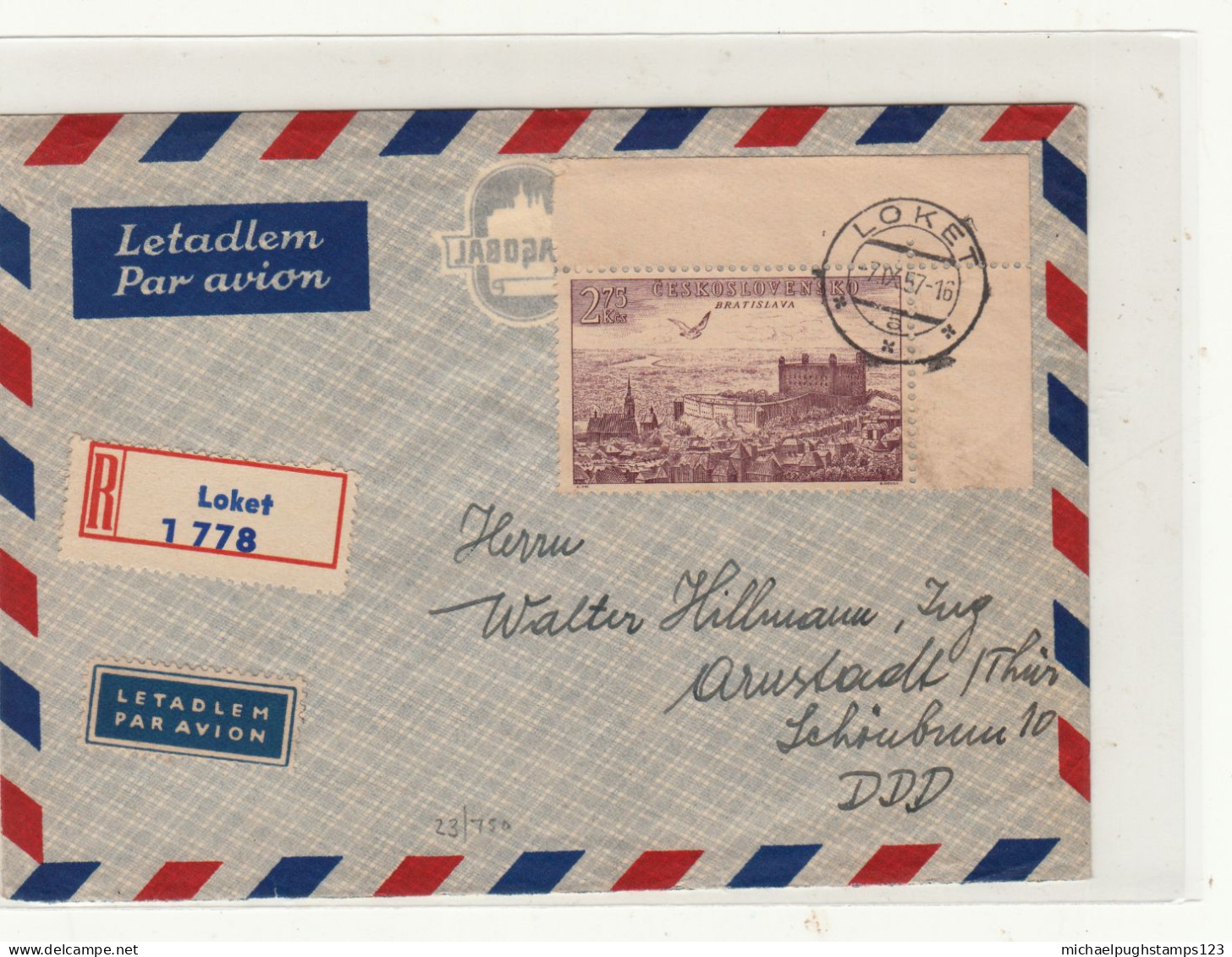 Czechoslovakia / Airmail - Other & Unclassified