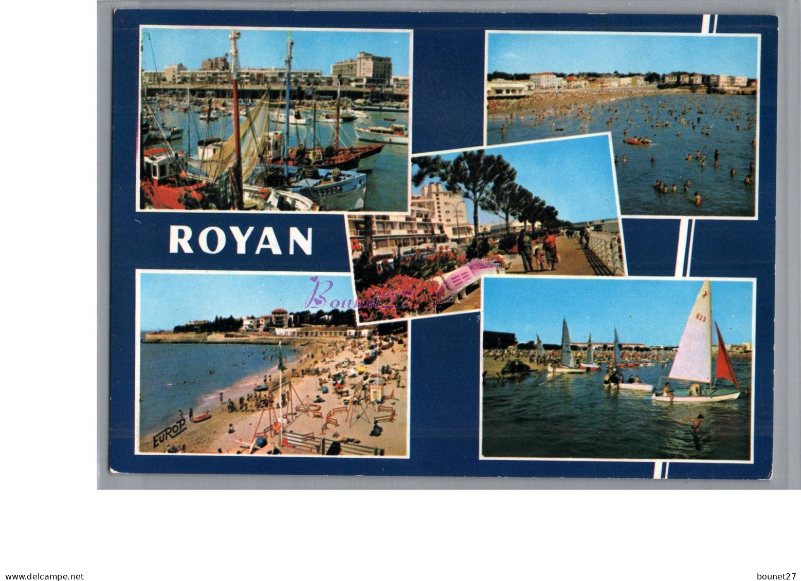 ROYAN 17 - La Plus Moderne Des Stations Balneaire Port Plage Voilier 1974 - Royan