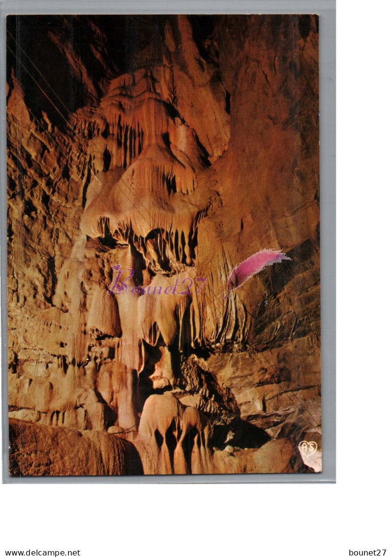 BAUMES LES MESSIEURS 39 - Les Grottes La Cascade De Diamants Carte Vierge - Baume-les-Messieurs