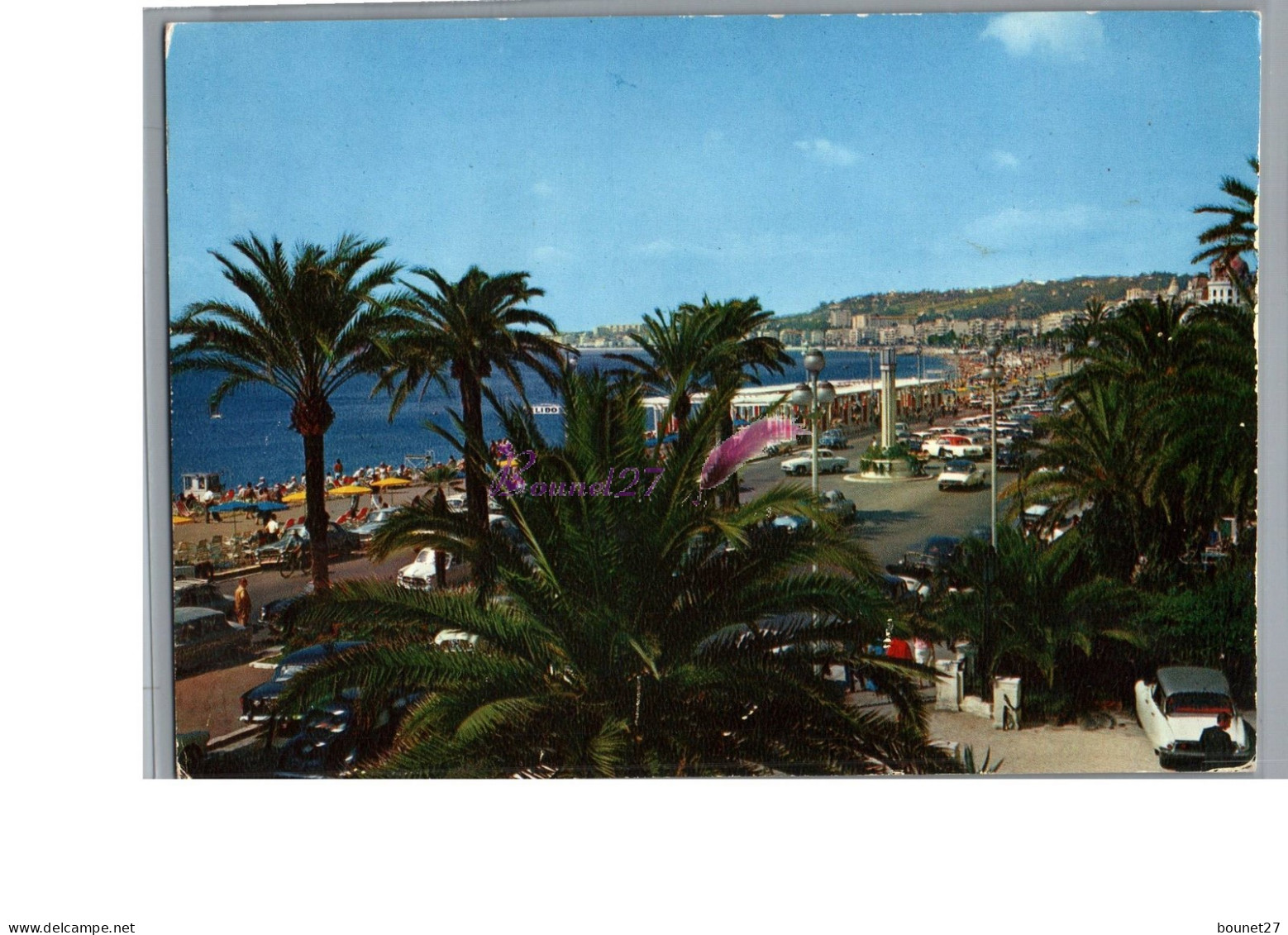NICE 06 - La Promenade Des Anglais 1964 - Parques, Jardines