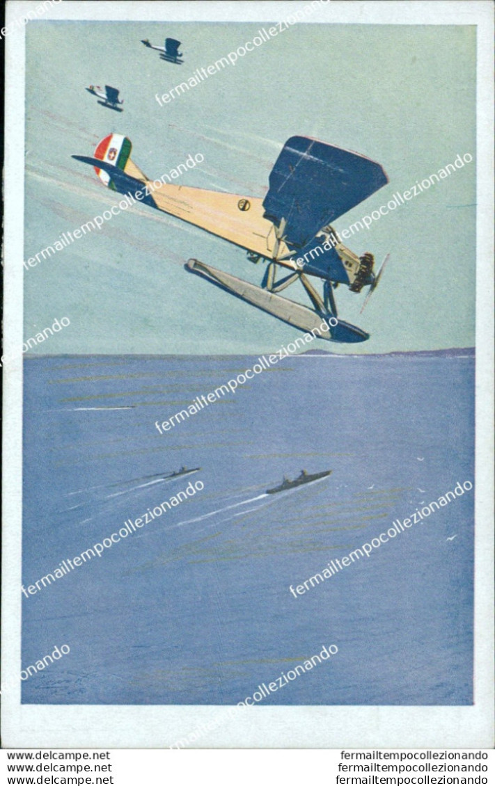 Be156 Cartolina Arma Aeronautica Volere Volare Valore - Other & Unclassified
