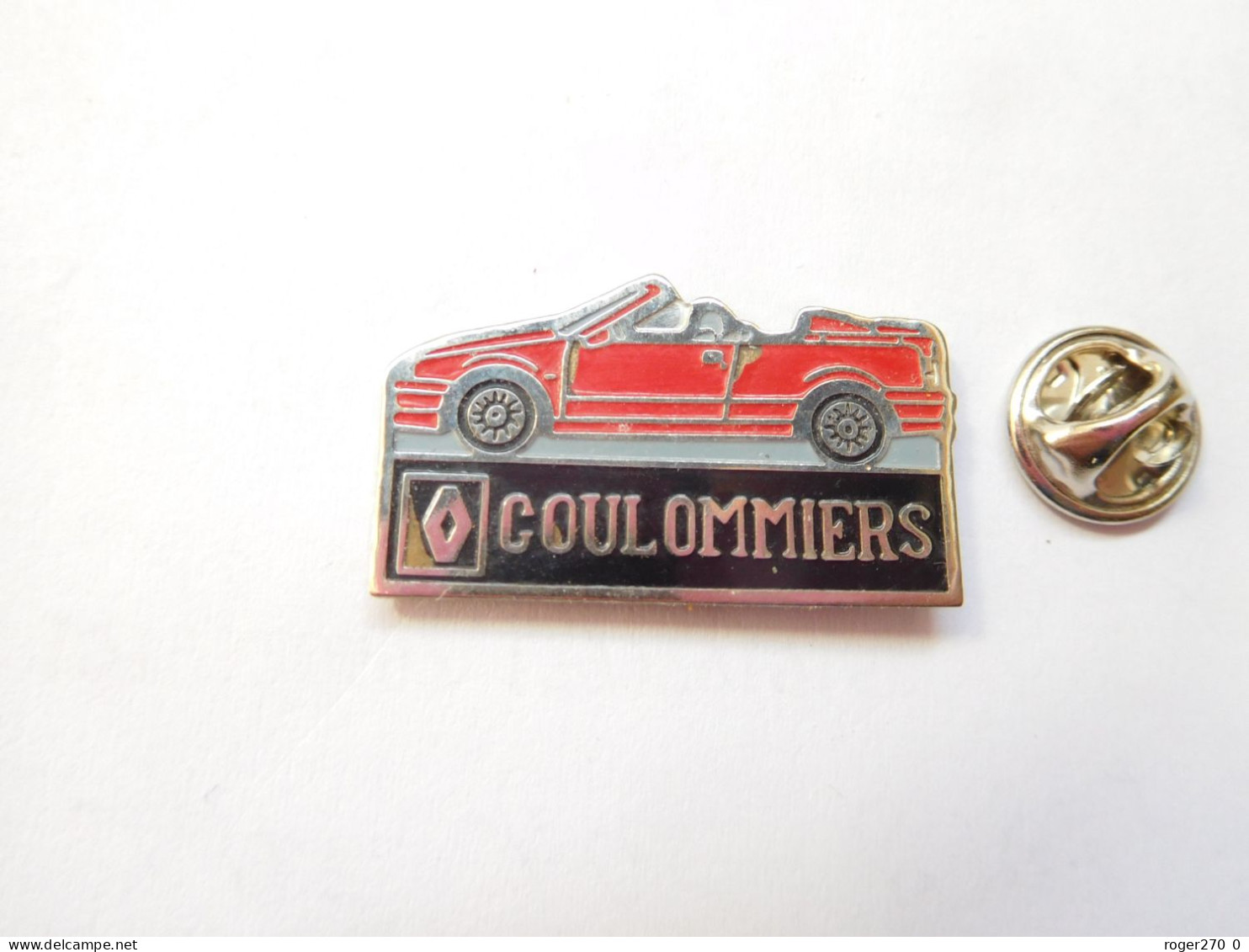 Beau Pin's , Auto Renault Coulommiers , Signé EPL 1992 - Renault