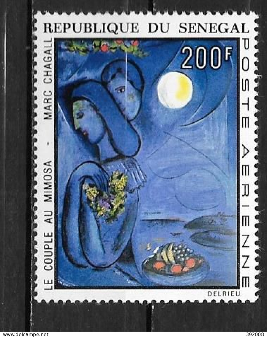 PA - 1973 - N° 128 **MNH - Marc Chagall - Senegal (1960-...)