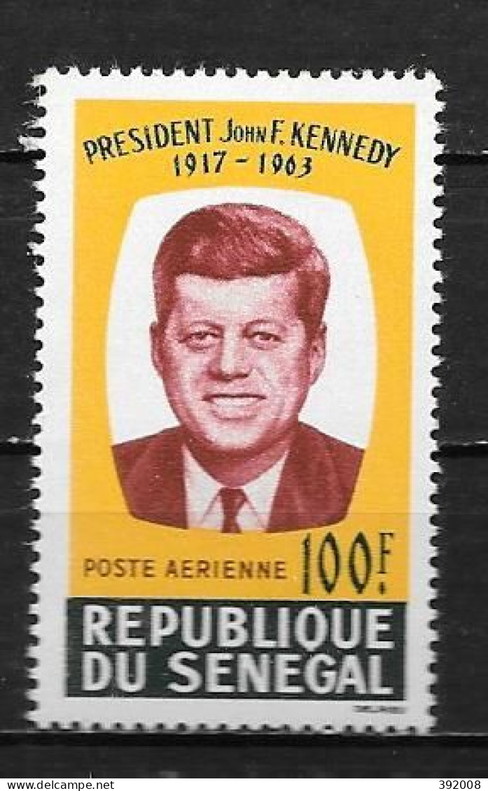 PA - 1964 - N° 46 **MNH - Président Kennedy - Sénégal (1960-...)