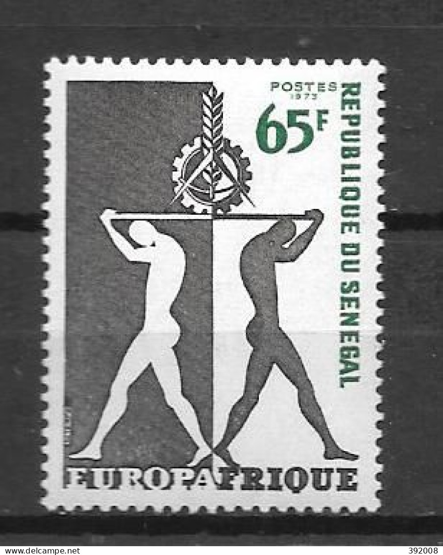 1973 - N° 386 *MH - Europafrique - 2 - Sénégal (1960-...)