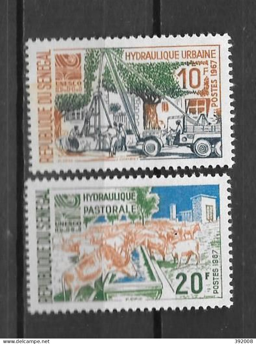 1967 - N° 288 + 289 **MNH - Travaux Hydrauliques - Senegal (1960-...)