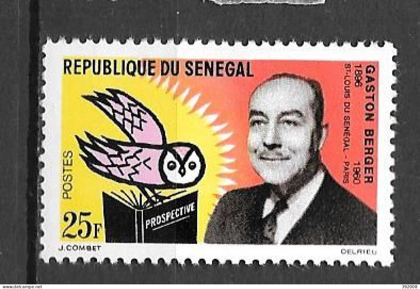 1963 - N° 232 **MNH - Professeur Gaston Berger - Sénégal (1960-...)