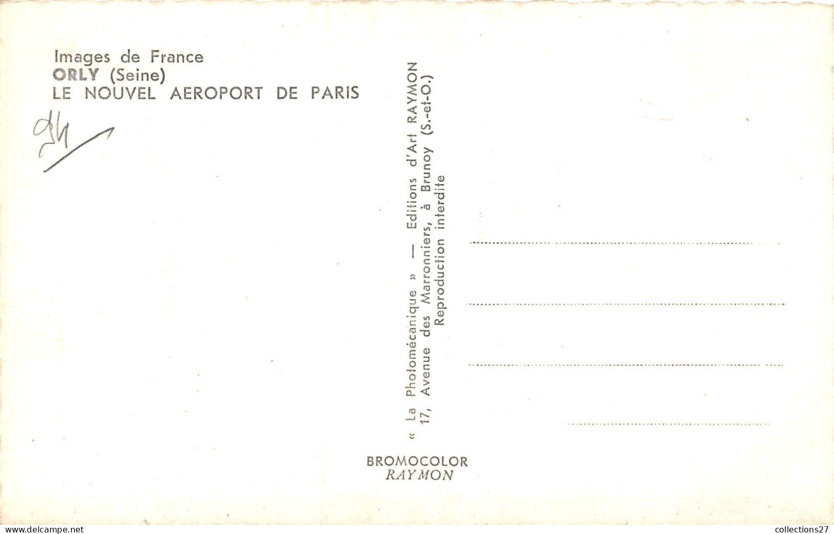 94-ORLY- LE NOUVEL AEROPORT DE PARIS - Orly