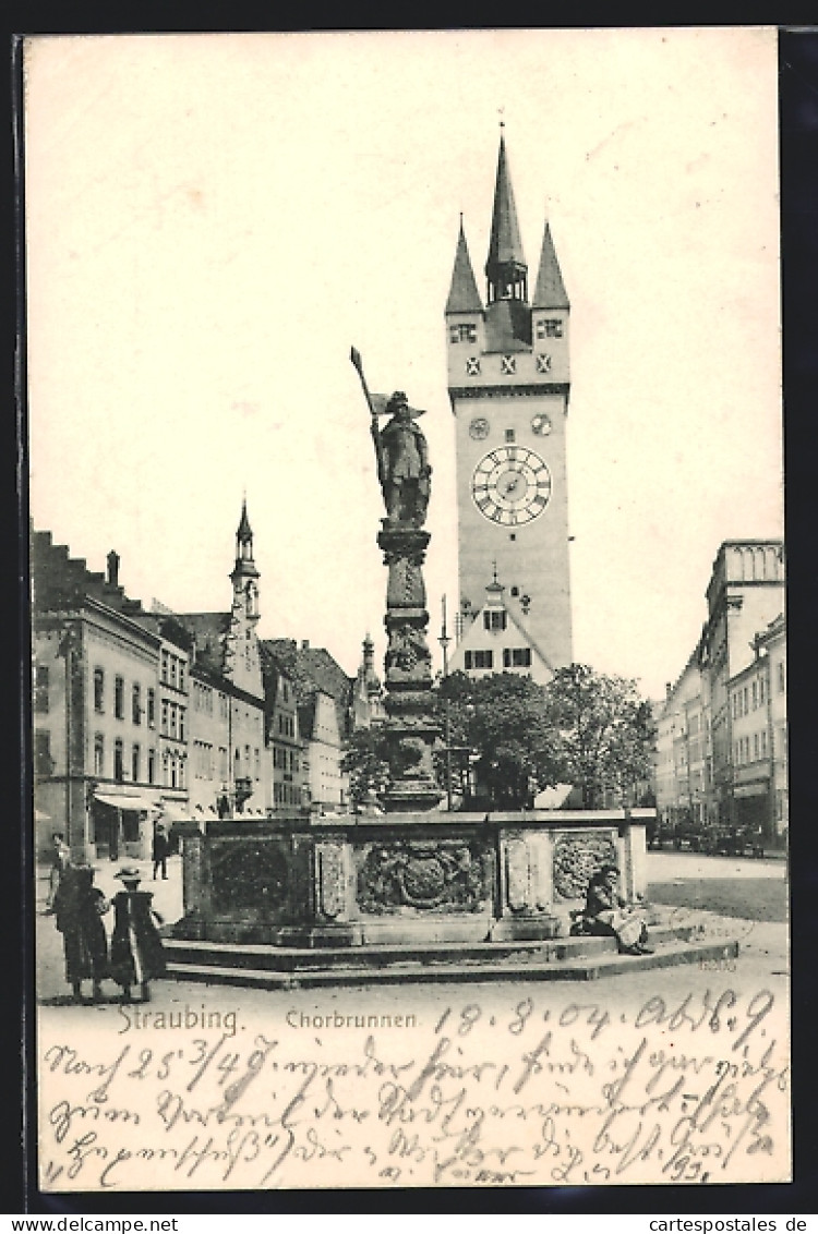 AK Straubing, Chorbrunnen  - Straubing